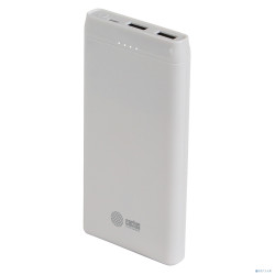 Мобильный аккумулятор Cactus CS-PBFSMT-10000 10000mAh 2.1A 2xUSB белый