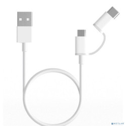 Xiaomi Mi 2-in-1 USB Cable Micro USB to Type C (30cm) [SJV4083TY] Кабель