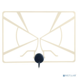 Perfeo ТВ антенна "RADAR", активная, встр. усилитель, питание от ресивера 5V, DVB-T2 [PF_A4213]