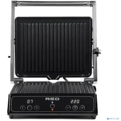 REDMOND RGM-M809 SteakMaster Электрогриль, 2000Вт, черный/серебристый