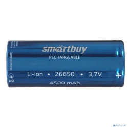 Smartbuy (SBBR-26650-1S4500) Аккумулятор Smartbuy LI26650-4500 mAh (25/200)(1шт. в уп-ке)