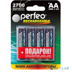Perfeo AA2700mAh/4BL+BOX (4 шт. в уп-ке)