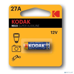 Kodak 27A-1Bl Max Super Alkaline [K27A-1, Gp27A, Mn27] (60/240/28800) (1 шт. в уп-ке)