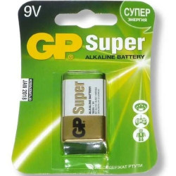 GP 1604A-5CR1 10/200  Super (1 шт. в уп-ке) крона блистер
