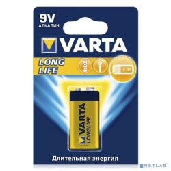 VARTA 6LR61/1BL LONGLIFE POWER 4922 (HIGH ENERGY) (1 шт. в уп-ке)