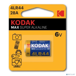 Kodak 28A-1Bl Max Super Alkaline [K28A-1/4LR44] (12/72/29520) (1 шт. в уп-ке)