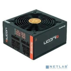 Chieftec Silicon SLC-650C (ATX 2.3, 650W, 80 PLUS BRONZE, Active PFC, 140mm fan, Full Cable Management) Retail