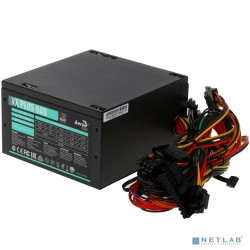Блок питания Aerocool VX-600 RGB PLUS (ATX 2.3, 600W, 120mm fan, RGB-подсветка вентилятора) Box