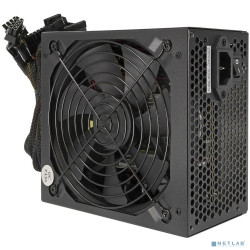 CROWN Блок питания CM-PS500W PRO (ATX, 500W, 80 PLUS SILVER 89%, APFC 20+4in 500mm, длина корпуса 140мм, FAN120, SATA*6, PATA*6, 4+4pin, 6+2pin PCI-E*4, кабель 1.2v, картонная упаковка)