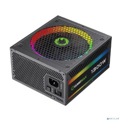 GameMax Блок питания ATX 1300W RGB-1300, 80+ Platinum, PCIe 5.0 ready, RGB light