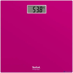 Напольные весы TEFAL PP1403V0, до 150кг, цвет: розовый [1830007888]