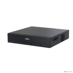 DAHUA DHI-NVR5864-EI 64-канальный IP-видеорегистратор 4K, H.265+, видеоаналитика, входящий поток до 384Мбит/с, 8 SATA III до 16Тбайт