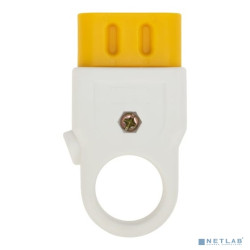 REXANT 11-8526 Розетка разборная без з/к 10А плоская белая