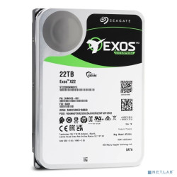 22TB Seagate Exos X22 (ST22000NM001E) {SAS 12Gb/s, 7200 rpm, 512mb buffer, 3.5"}