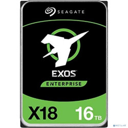 16TB Seagate Exos X18 (ST16000NM000J) {SATA 6Gb/s, 7200 rpm, 256mb buffer, 3.5"}