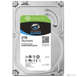 2TB Seagate Skyhawk (ST2000VX008) {Serial ATA III, 5900 rpm, 64mb, для видеонаблюдения}