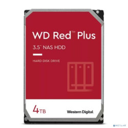 4TB WD Red Plus WD40EFPX 3.5" 5400 RPM 128MB SATA-III NAS Edition (замена WD40EFZX)