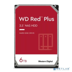 6TB WD NAS Red Plus (WD60EFPX) {Serial ATA III, 5400- rpm, 256Mb, 3.5"}