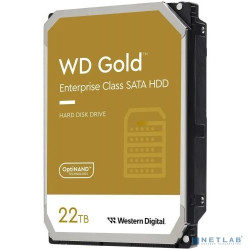 Жесткий диск Western Digital GOLD WD221KRYZ 22TB 3.5" 7200 RPM 512MB 512e SATA-III