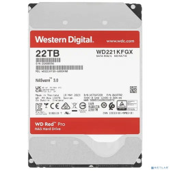 22TB WD Red Pro (WD221KFGX) {Serial ATA III, 7200- rpm,512Mb, 3.5"}