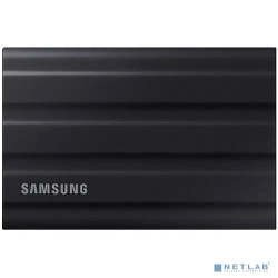 External SSD Samsung 4.0Tb T7 Shield <MU-PE4T0S/WW> черный (USB3.2 Gen2, up to 1050/1000Mbs, 3D TLC, 88х13х59mm, 98g)