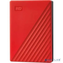 WD Portable HDD 5TB  USB 3.0  WDBPKJ0050BRD-WESN My Passport 2.5" красный