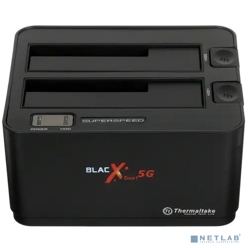 Thermaltake  ST0022E Док-станция для HDD SATA USB3.0 пластик черный 2