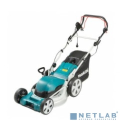 Makita ELM4621 Газонокосилка { 1800Вт,46см,8уровн,20\75мм,60л,32.1кг,4Cut,инд заполнения,мульчир,бок выбр,с\ход,сталь }