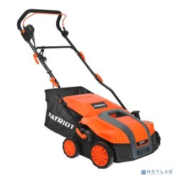 PATRIOT SCE 180 Скарификатор электрический [512309180] { 1800Вт, ширина 400мм, травосборник 55 л, колеса 180/150 }