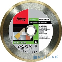 Алмазный диск Keramik Extra_ диам. 200/30/25.4 Тип диска Сегмент [33200-6]