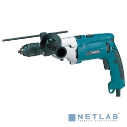 Makita HP2071F Дрель ударная [HP2071F] {1010Вт,БЗП-13мм,0-1200\2900об\м,2.4кг,чем,мет редуктор,подсветка}