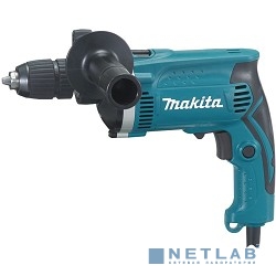 Makita HP1631K Дрель ударная [HP1631K] {710Вт,БЗП-13мм,0-3200об\м,1.9кг,чем,AL редуктор}