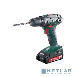 Metabo BS 18 Безударная дрель-шуруповерт [602207560] {Акк.винт 2х2.0Ач LiIon,10мм,кейс}