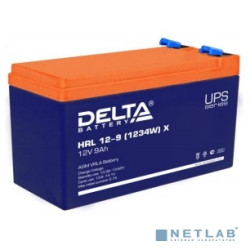 Delta HRL 12-9 (1234W) X (9А\ч, 12В) свинцово- кислотный аккумулятор
