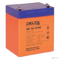 Delta HR 12-21 W (5 А\ч, 12В) свинцово- кислотный  аккумулятор
