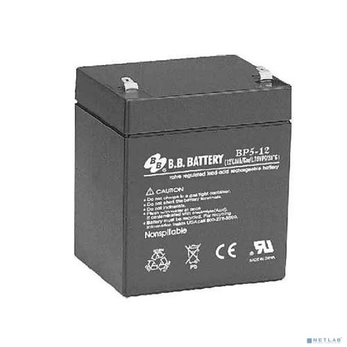 B.B. Battery Аккумулятор BP5-12 (12V 5Ah)