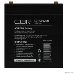 CBR Аккумуляторная VRLA батарея CBT-GP1250-F2 (12В 5Ач), клеммы F2