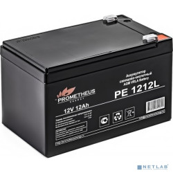 Prometheus Energy PE1212L (12V 12Ah) аккумулятор свинцово-кислотный {срок службы 10 лет}