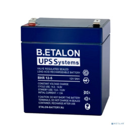 B.ETALON Аккумулятор BHR 12-5 (12 В 5 Ач, Нож F2 (Faston))