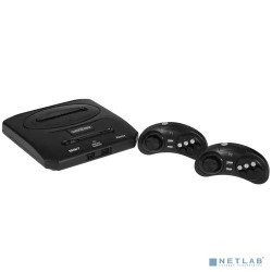 Sega Retro Genesis Remix Wireless (8+16Bit) + 600 игр (AV кабель, 2 беспроводных джойстика) (568064)