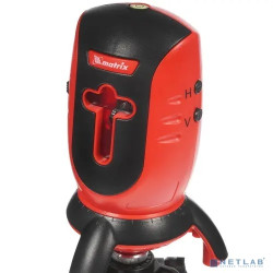 MATRIX Лазерный уровень ML01T, 10 м, ±0,5мм/1м, 650 нм, резьба 5/8", штатив [35063]