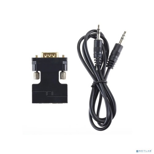 VCOM CA336A Переходник HDMI(F) --> VGA(M)+audio,1080*60Hz, VCOM <CA336A> [4895182225145]