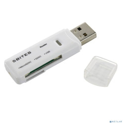 5bites Устройство ч/з карт памяти RE3-200WH USB3.0 / SD / TF / USB PLUG / WHITE