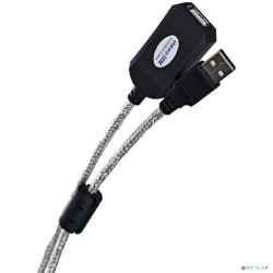 Aopen Кабель-адаптер USB2.0-repeater, удлинительный активный <Am-->Af> 10м (ACU823-10M) [6938510851321]