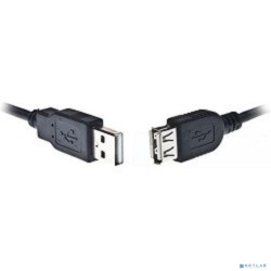Bion Кабель удлинительный USB 2.0 A-A (m-f), 3м, черный [BXP-CCP-USB2-AMAF-030]