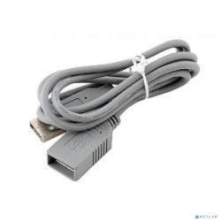 Bion Кабель удлинительный USB 2.0 A-A (m-f), 0.75м, серый [BXP-CC-USB2-AMAF-75CM/300]