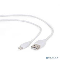 Filum Кабель USB 2.0, 1 м., белый, 2 А, разъемы: USB A male - Lightning male, пакет. [FL-C-U2-AM-LM-1M-W] (894187)