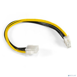Exegate EX296936RUS Удлинитель кабеля питания материнской платы +12V ExeGate EX-EXT-8M8F-0.2 (8pin EPS12V M/8pin EPS12V F, 0,2м)