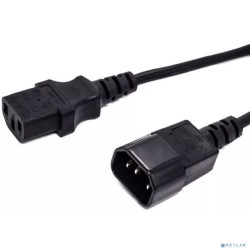 Кабель питания Filum FL-PC16-C13-C14-5M С13- C14, 3х1 мм?, 220В, 10A, чёрный, 5 м.[FL-PC16-C13-C14-5M]