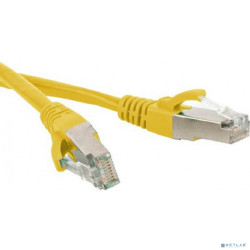 Hyperline PC-LPM-SFTP-RJ45-RJ45-C6-0.5M-LSZH-YL Патч-корд SF/UTP, экранированный, Cat.6, LSZH, 0.5 м, желтый